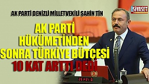 Tin'den bütçe değerlendirmesi