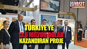 Türkiye'ye 12,6 Milyon dolar kazandıran proje