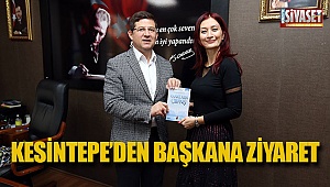 Yazar Selma Kesintepe'den Başkan Subaşıoğlına ziyaret