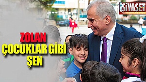  Zolan çocuklar gibi şen