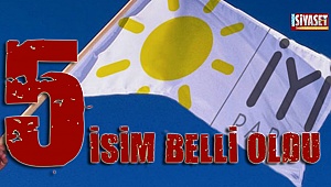 5 isim belli oldu