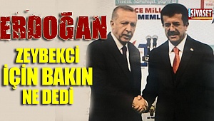 Başkan Erdoğan, Zeybekci için  