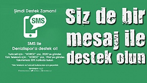 Biz de bir mesaj ile destek olalım