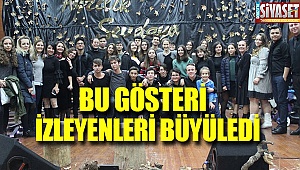 Bu gösteri izleyenleri büyüledi