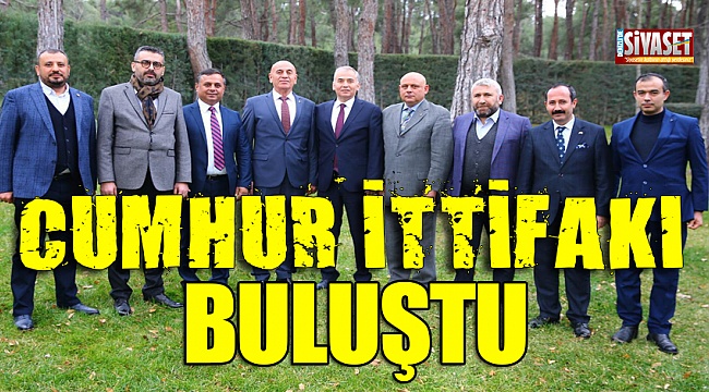 Cumhur ittifakı buluştu