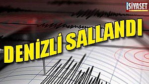 Denizli'de deprem korkuttu