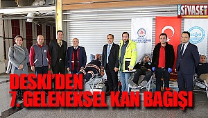 DESKİ'den 7. geleneksel kan bağışı 