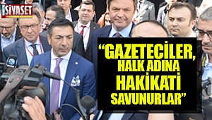 Erdoğan: “Gazeteciler, halk adına hakikati savunurlar”