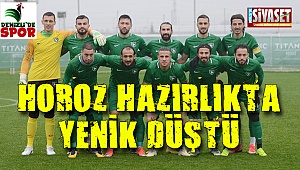 Horoz, hazırlıkta yenik düştü