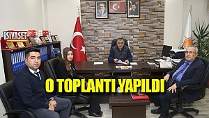 O toplantı yapıldı