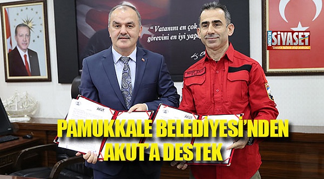 Pamukkale Belediyesi'nden AKUT'a destek