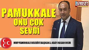 Pamukkale onu çok sevdi