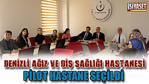 Pilot hastane seçildi