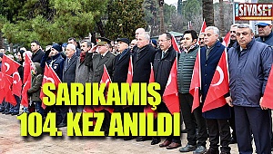 Sarıkamış 104. kez anıldı