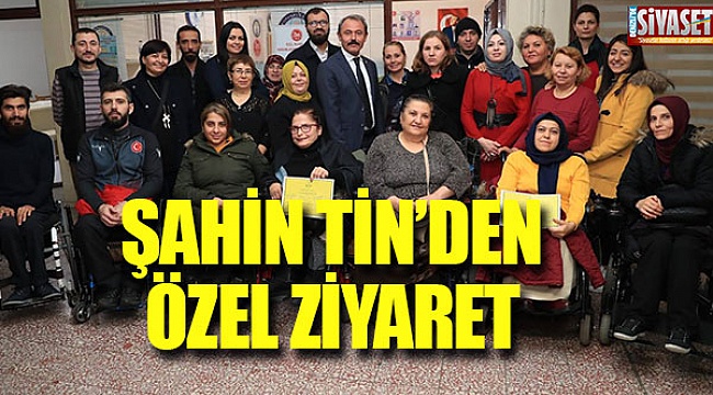 Şahin Tin'den özel ziyaret