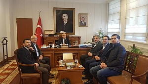 SP heyeti Balcıoğlu’nu ziyaret etti