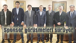 Sponsor görüşmeleri sürüyor