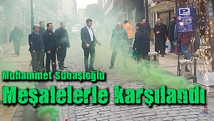 Subaşıoğlu meşalelerle karşılandı