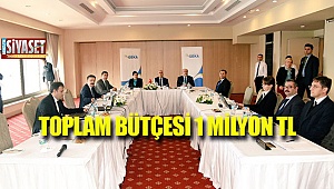 Toplam bütçesi 1 milyon tl