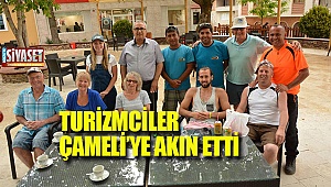 Turistler Çameli'ye akın etti