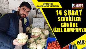 14 Şubat Sevgililer Gününe özel kampanya