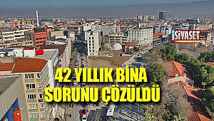 42 Yıllık bina sorunu çözüldü