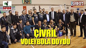 Çivril voleybola doydu