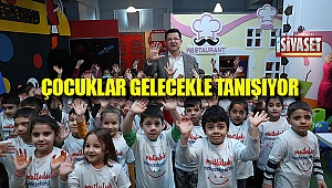 Çocuklar gelecekle tanışıyor