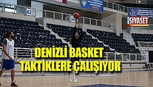 Denizli Basket taktiklere çalışıyor