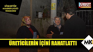 Divarcı, Ürün alım garantisi verdi