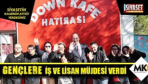 Gençlere iş ve lisan müjdesi verdi