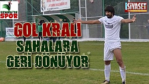 Gol kralı sahalara dönüyor 
