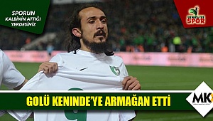 Golü Kehınde'ye armağan etti