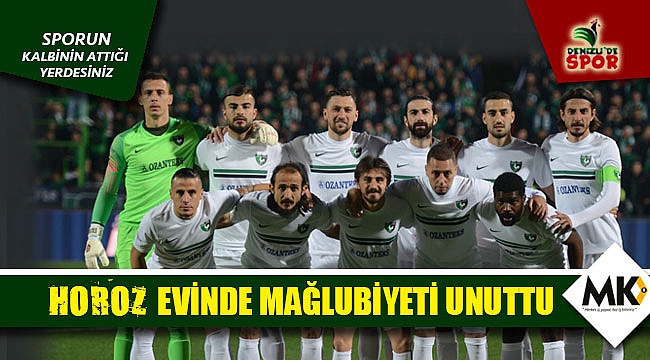 Horoz evinde mağlubiyeti unuttu
