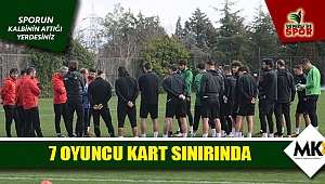 Hozor'da sarı alarm