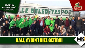 Kale'den altın değerinde 3 puan