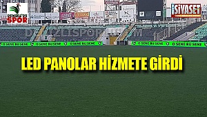 Led panolar hizmete girdi