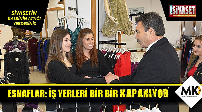 Lise caddesi esnafı Divarcı'ya dert yandı