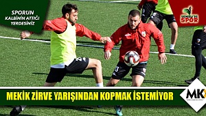 Mekik zirve yarışına son vermek istemiyor