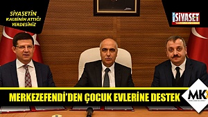 Merkezefendi'den çocuk evlerine destek