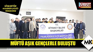 Müftü Aşık, gençlerle buluştu