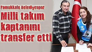 Pamukkale Belediyespor’dan dev transfer