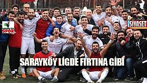 Sarayköy ligde fırtına gibi