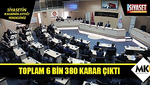 Toplam 6 bin 380 karar çıktı
