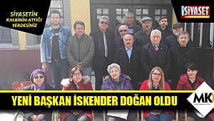 Yeni başkan İskender Doğan oldu
