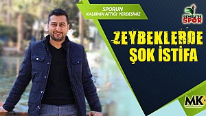 Zeybeklerde şok istifa