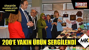 200 ‘e yakın ürün sergilendi