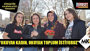 Aktaş: Okuyan kadın, okuyan toplum istiyoruz
