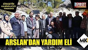  Arslan’dan yardım eli