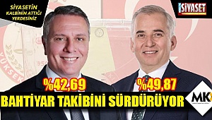 Bahtiyar takibini sürdürüyor